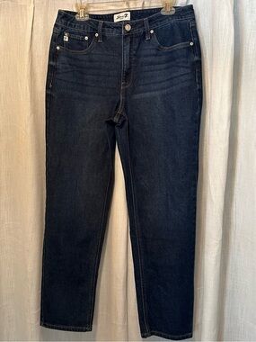 Seven7 Women’s Size 10 Dark Wash Straight Leg Jeans Denim